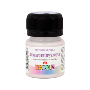 Decola Interference Acrylic Colour 20ml Made in Russia Shifting Iridescent Paint