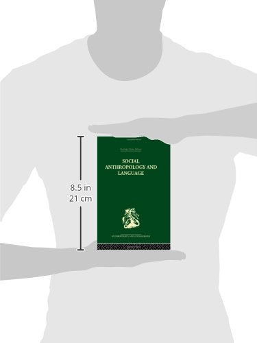 Social Anthropology and Language (Anthropology and Ethnography) - Retail Maharaj
