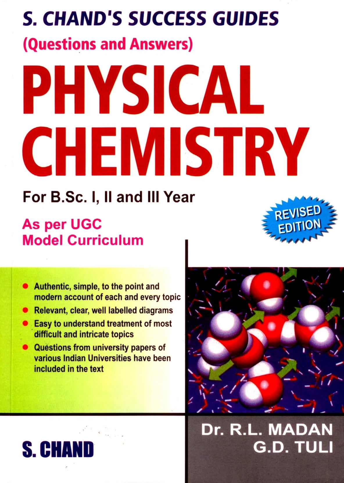 Physical Chemistry Questions & Answers Bsc 1 2 & 3 Year - Retail Maharaj