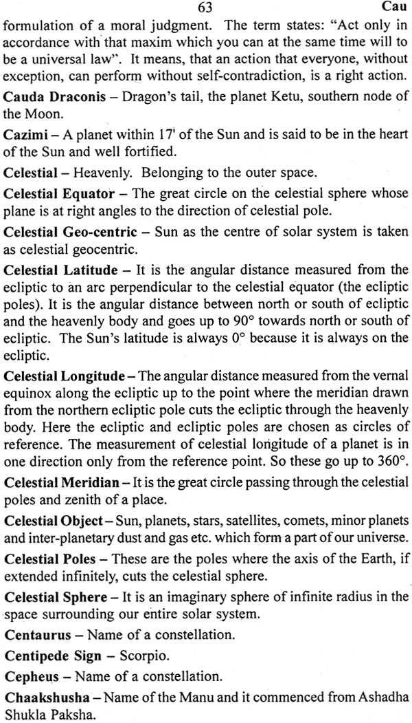 Astrology - Concepts Explained In Alphabetic Order In English - Retail Maharaj