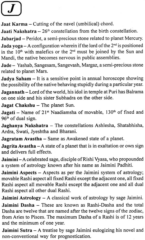 Astrology - Concepts Explained In Alphabetic Order In English - Retail Maharaj