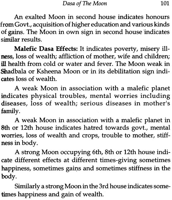 Jyotish: Parashar Code of Prediction: Dasa Analysis - Effects / Events: Based on Ten Prime Classics - Retail Maharaj