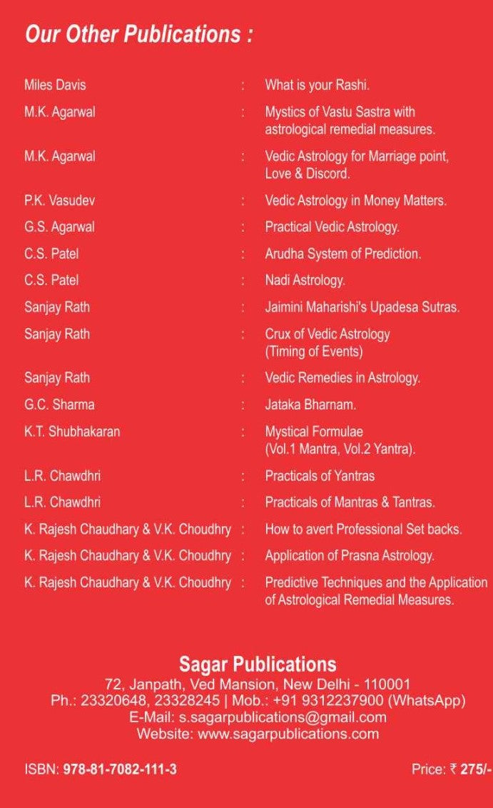 Mystics of Sarvato Bhadra Chakra and Astrological Predictions (With Norms for Financial Gains in Share Market) - Retail Maharaj