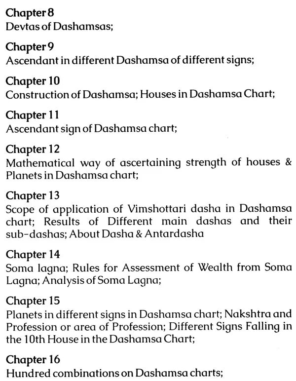 Dasamsa in Astrology New Chart of Profession - Retail Maharaj