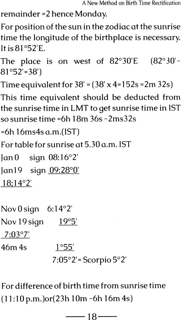 A New Method on Birth Time Rectification: Astrology of Sadhu Paddathi - Retail Maharaj
