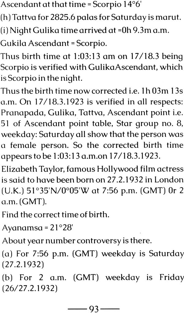 A New Method on Birth Time Rectification: Astrology of Sadhu Paddathi - Retail Maharaj