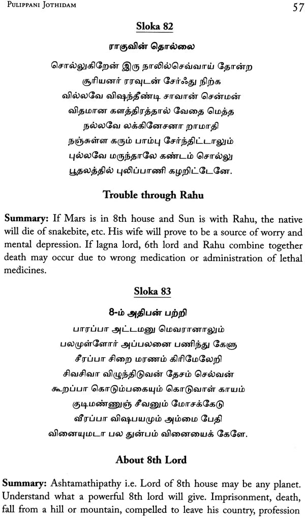 Pulippani Jothidam - Retail Maharaj