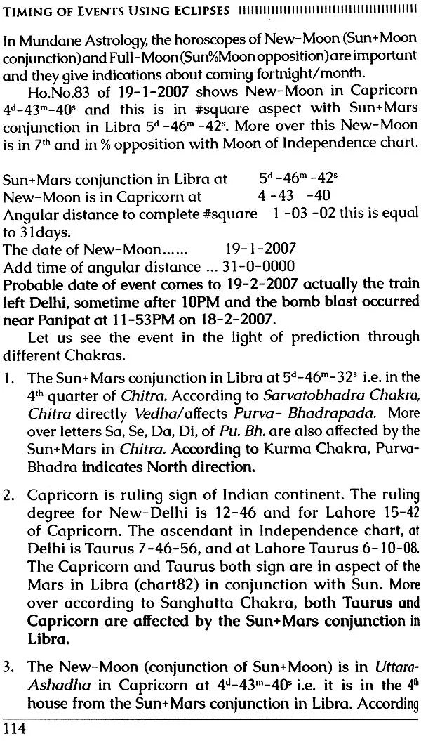 Timing of Events Using Eclipses: Also includes Transit, Sarvatobhadra, Kurma, Sanghatta and Kota Chakra - Retail Maharaj
