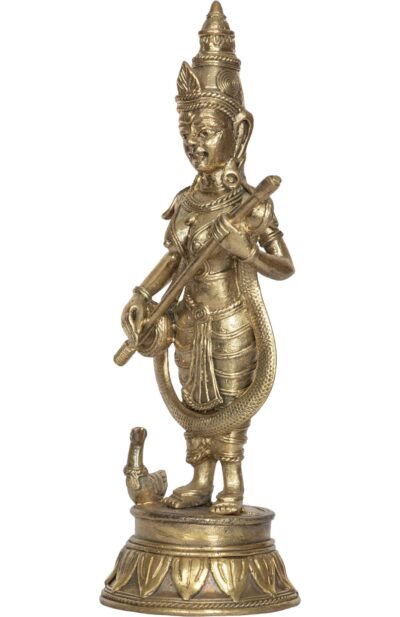 Dokra Home Decor – Goddess Saraswati - Retail Maharaj