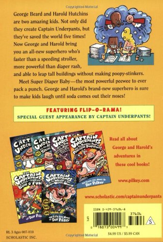 Adventures of Super Diapeer Baby (Captain Underpants) Captain Underpants and Dav Pilkey - Retail Maharaj