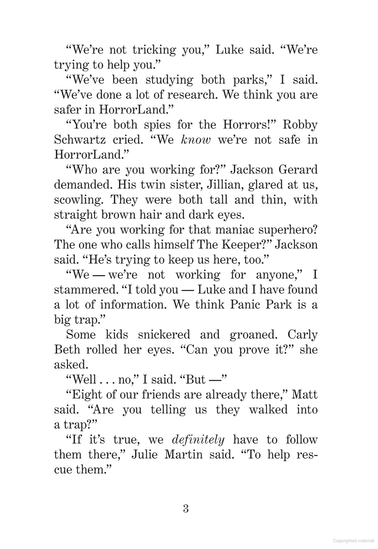 GB HORRORLAND#11 ESCAPE FROM HORRORLAND R.L. Stine - Retail Maharaj