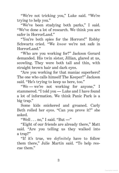 GB HORRORLAND#11 ESCAPE FROM HORRORLAND R.L. Stine - Retail Maharaj