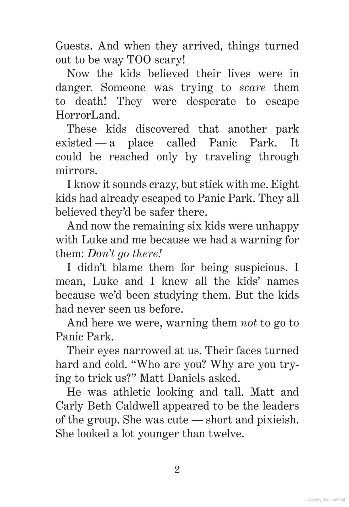 GB HORRORLAND#11 ESCAPE FROM HORRORLAND R.L. Stine - Retail Maharaj