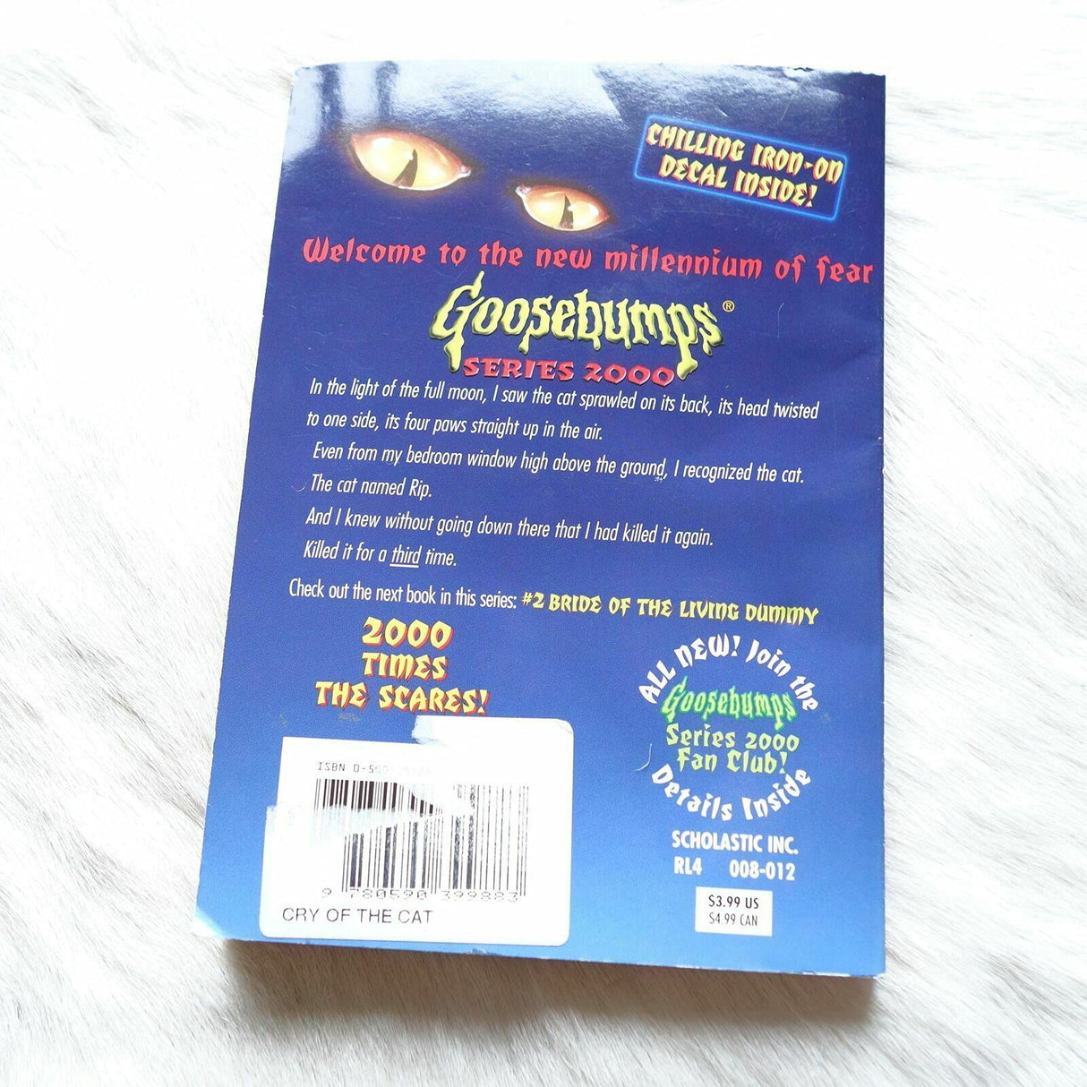 GB SERIES 2000#01 CRY OF THE CAT - Retail Maharaj