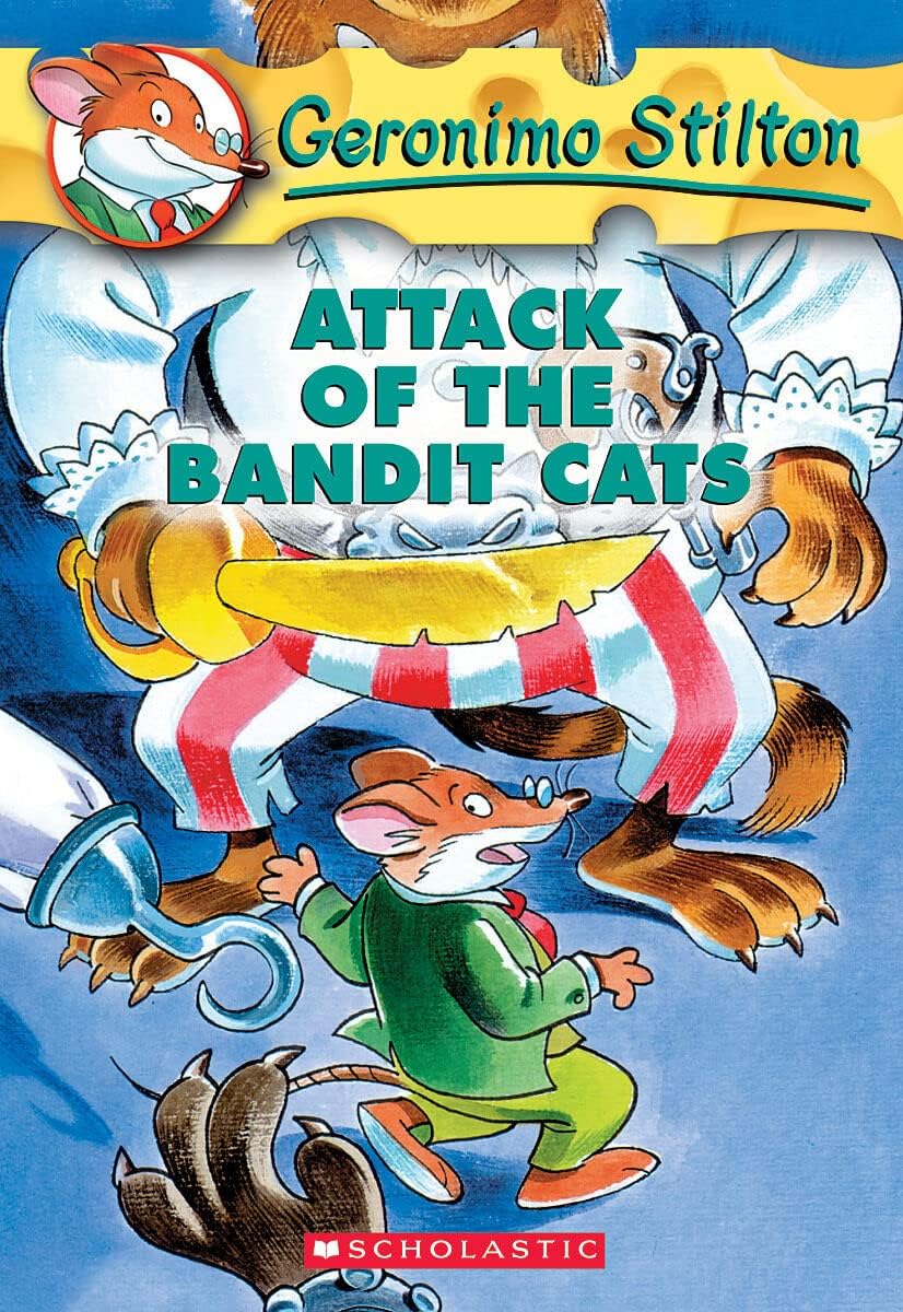 GERONIMO STILTON # 08 ATTACK OF THE BANDIT CATS - Retail Maharaj