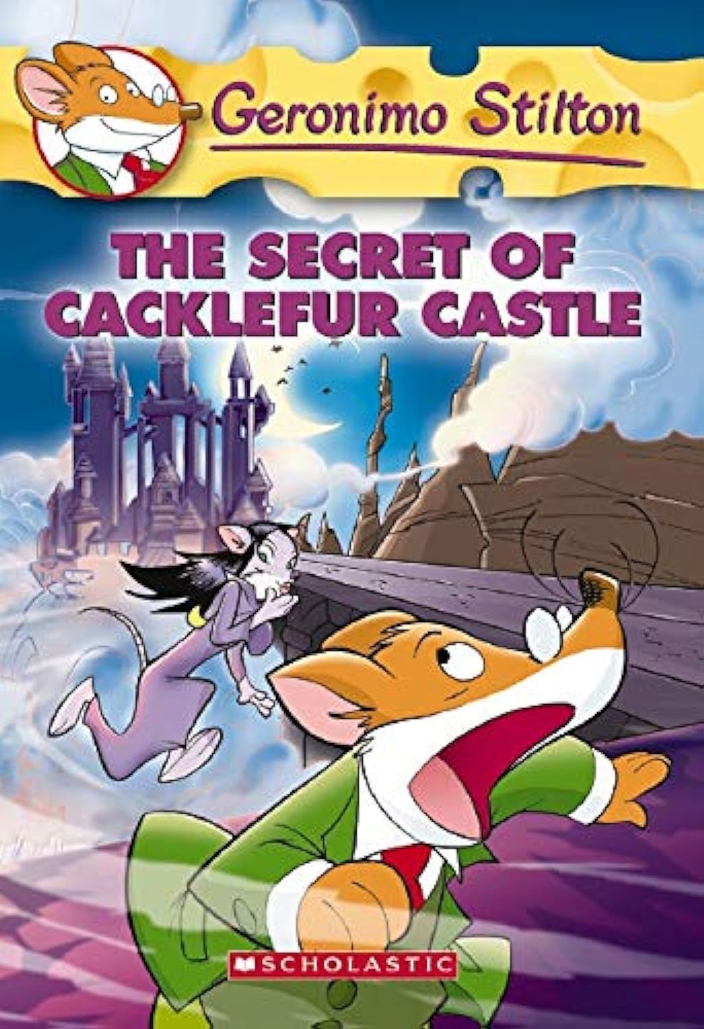 GERONIMO STILTON # 22 SECRET OF CACKLEFUR CASTLE STILTON GERONIMO - Retail Maharaj