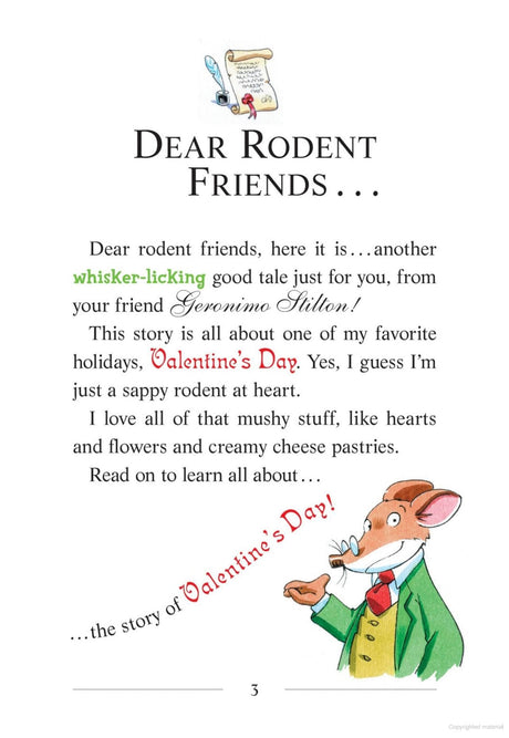 GERONIMO STILTON #23 VALENTINES DAY DISASTER - Retail Maharaj