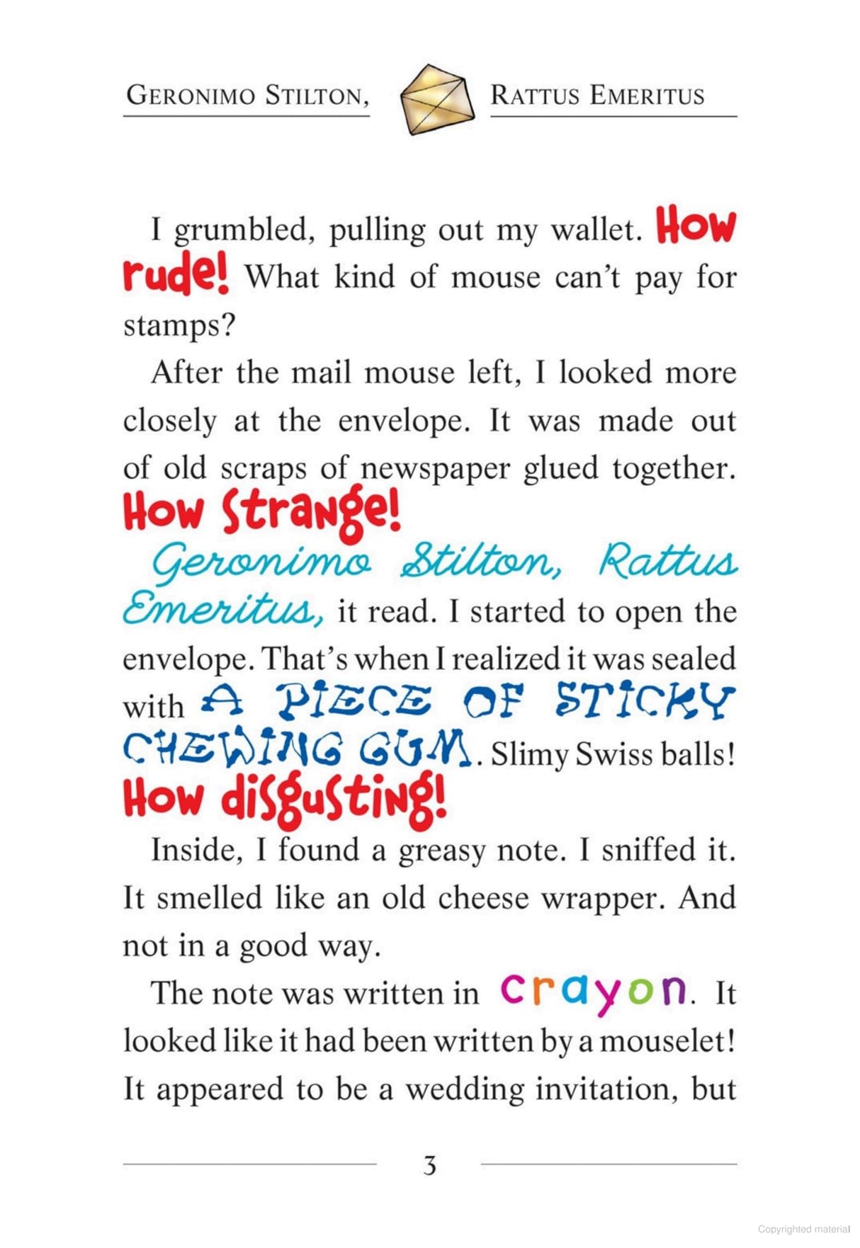 GERONIMO STILTON # 28 WEDDING CRASHER - Retail Maharaj