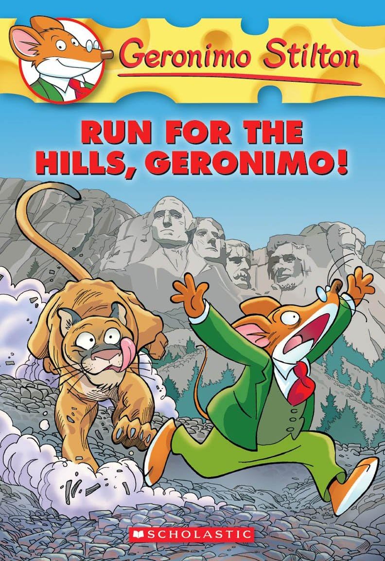 Geronimo Stilton # 47 Run for the Hills Geronimo! - Retail Maharaj