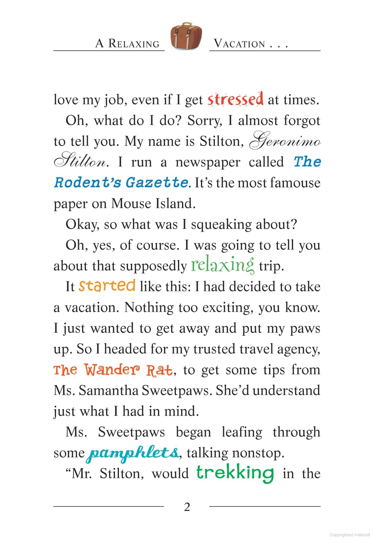 Geronimo Stilton # 47 Run for the Hills Geronimo! - Retail Maharaj