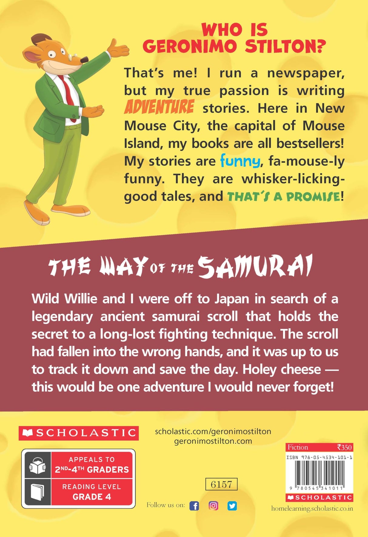GERONIMO STILTON #49 THE WAY OF THE SAMURAI - Retail Maharaj