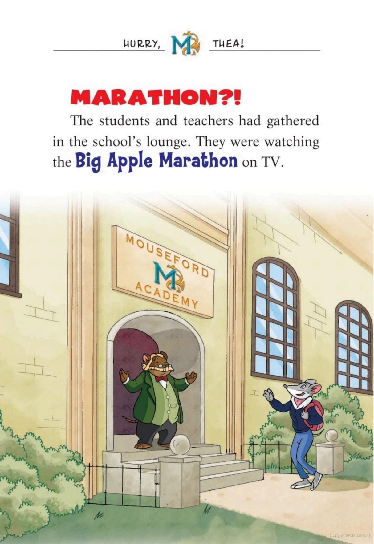 GERONIMO STILTON: THEA STILTON AND BIG TROUBLE IN THE BIG APPLE - Retail Maharaj