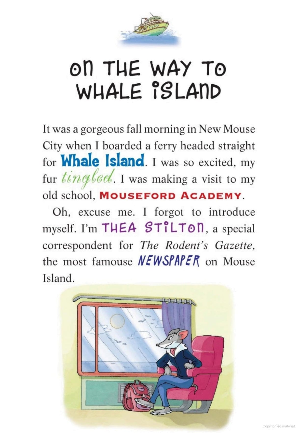 GERONIMO STILTON: THEA STILTON AND BIG TROUBLE IN THE BIG APPLE - Retail Maharaj