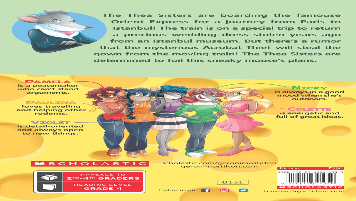 GERONIMO STILTON: THEA STILTON AND THE MYSTERY ON THE ORIENT EXP Elisabetta Dami - Retail Maharaj