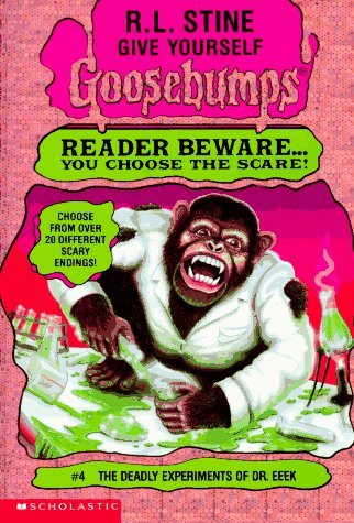 GYGB #04 THE DEADLY EXPERIMENTS OF DR. EEEK R.L. Stine - Retail Maharaj