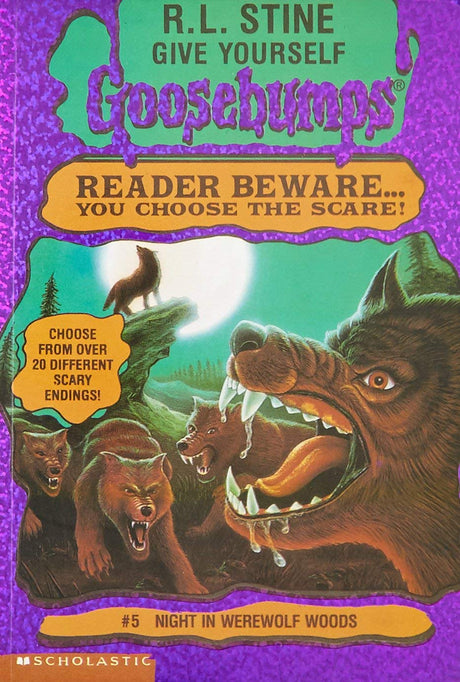 GYGB #05 NIGHT IN WEREWOLF WOODS R.L. Stine - Retail Maharaj