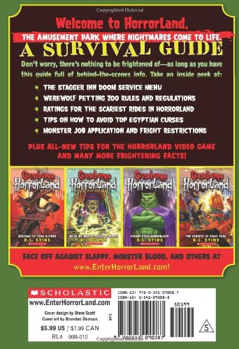 Welcome to Horrorland a Survival Gu (Goosebumps Horrorland) R.L. Stine - Retail Maharaj