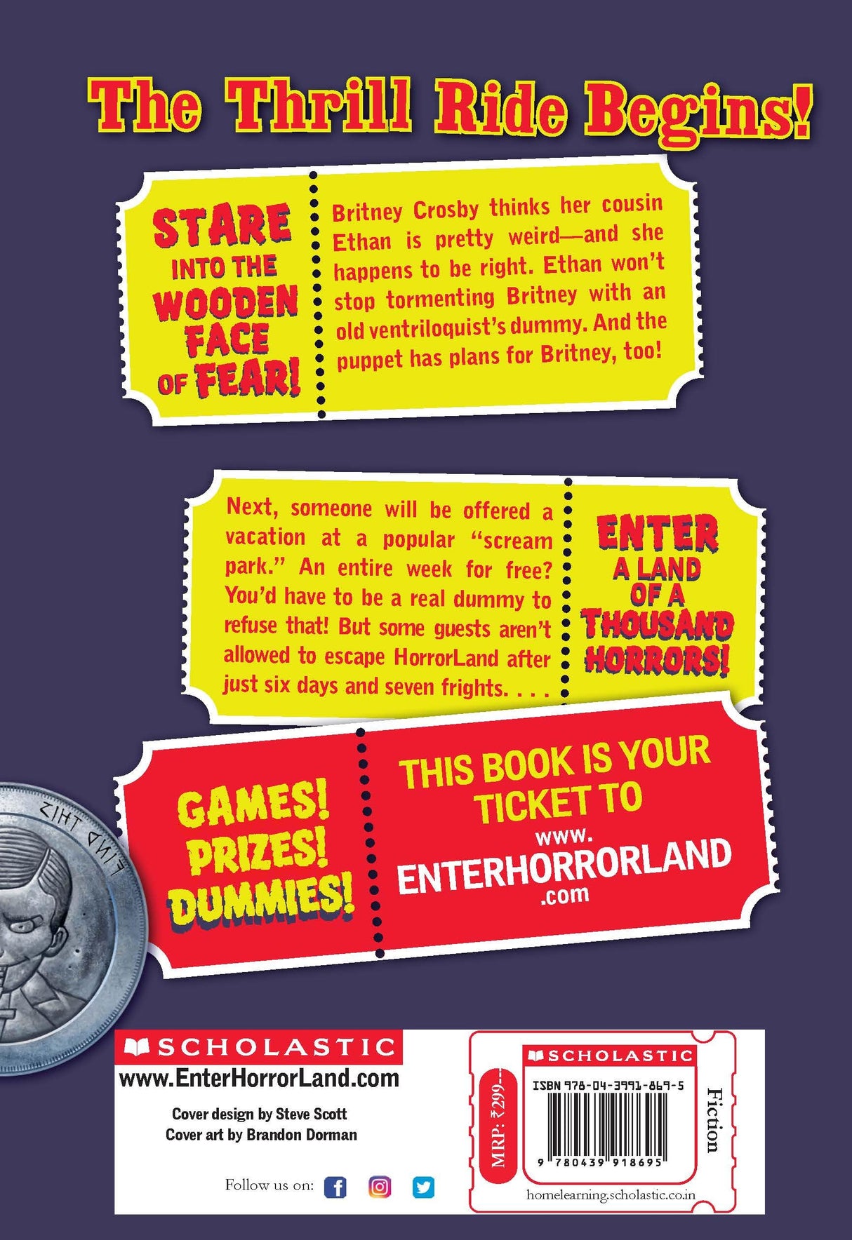 GB HORRORLAND #01 REVENGE OF THE LIVING DUMMY - Retail Maharaj