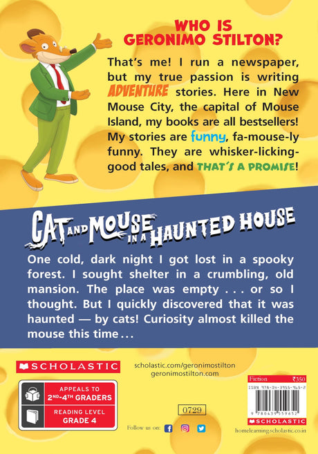GERONIMO STILTON #03 CAT AND MOUSE IN A HAUNTED HOUSE - Retail Maharaj