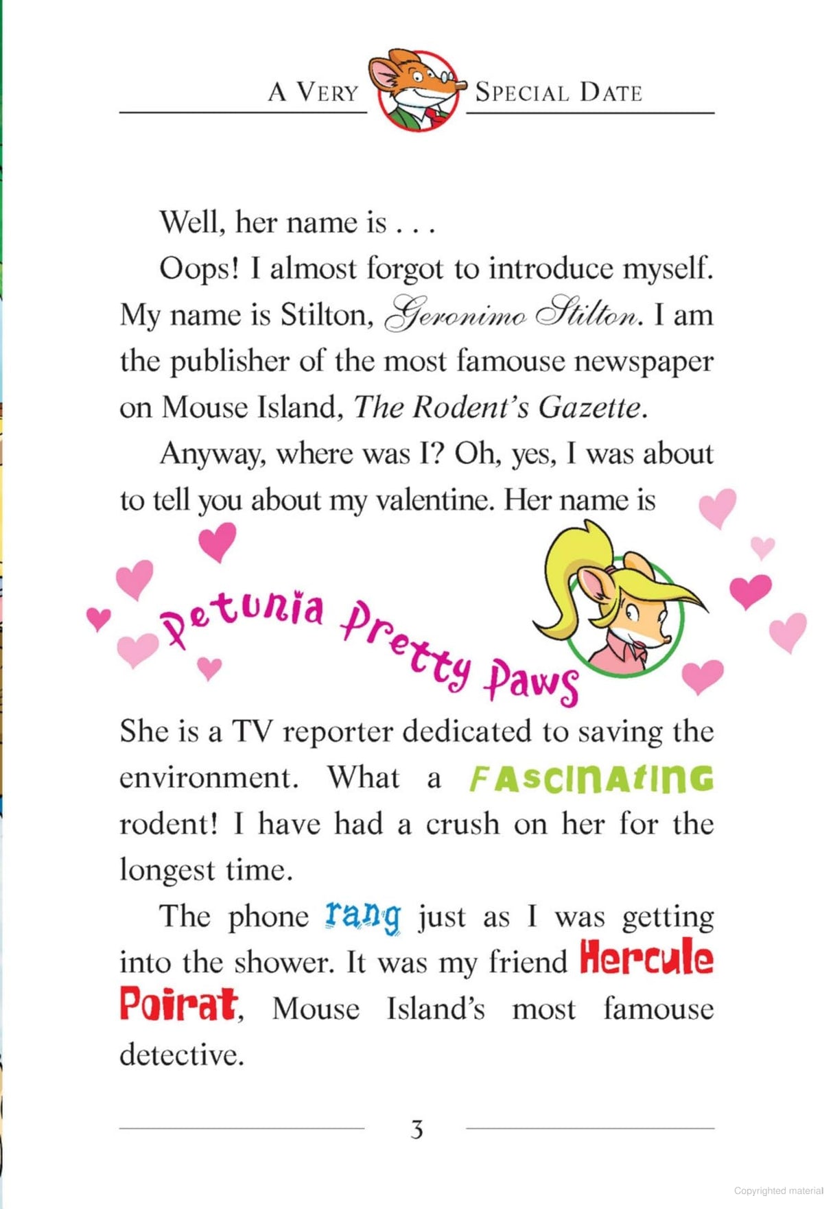 GERONIMO STILTON # 36 GERONIMOS VALENTINE - Retail Maharaj