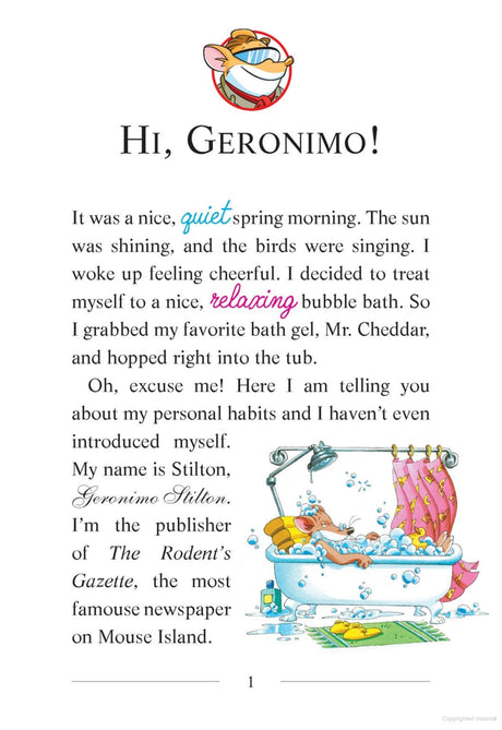 Geronimo Stilton #40 The Karate Mouse - Retail Maharaj