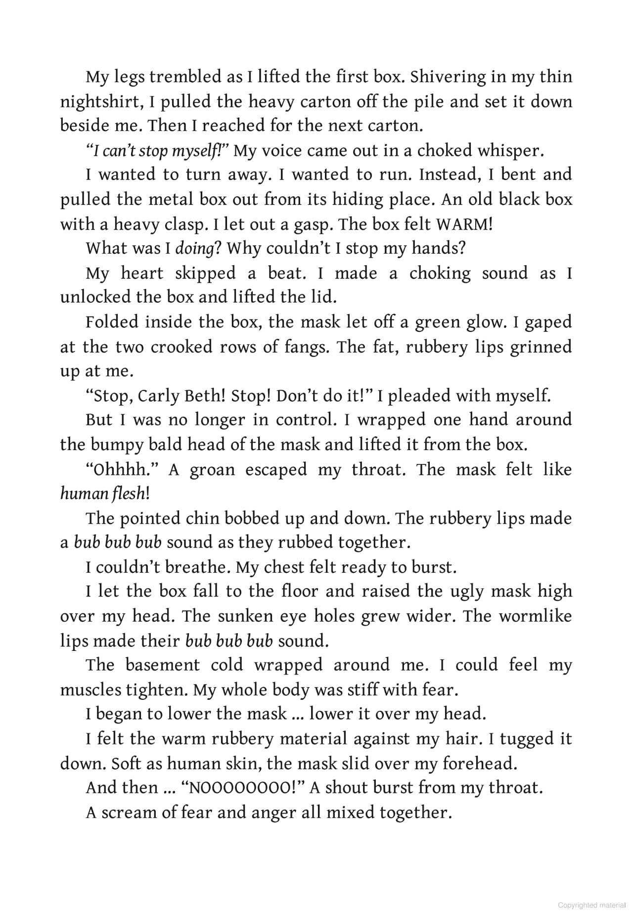 GB HORRORLAND#04 THE SCREAM OF THE HAUNTED MASK R.L. Stine - Retail Maharaj