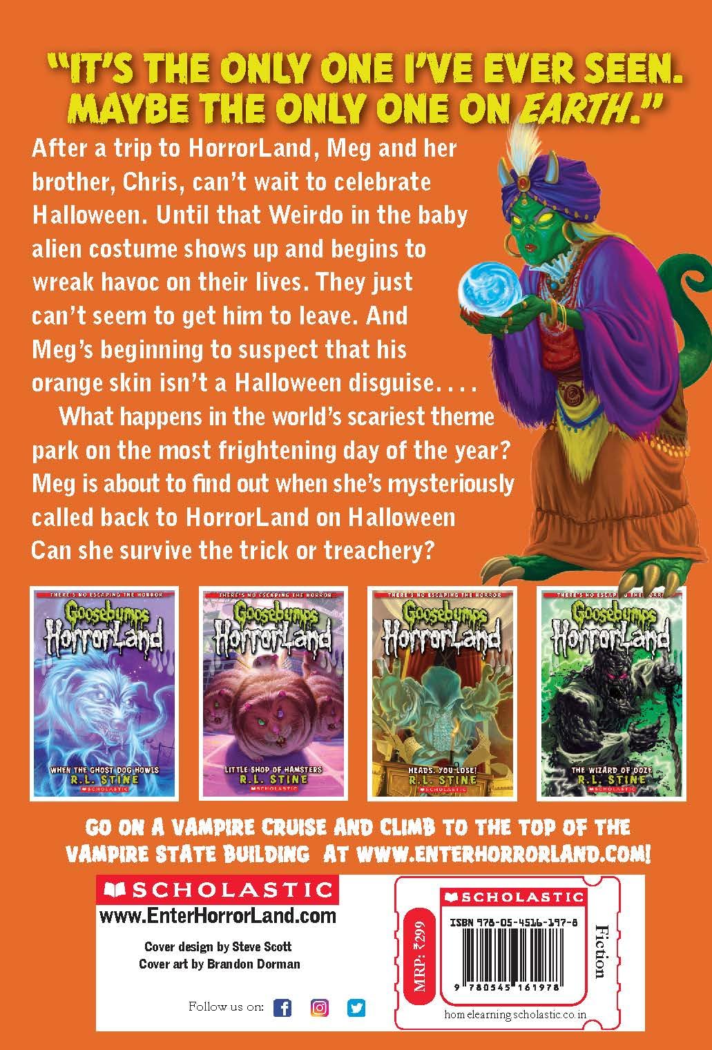 GB HORRORLAND#16 WEIRDO HALLOWEEN R.L. Stine - Retail Maharaj