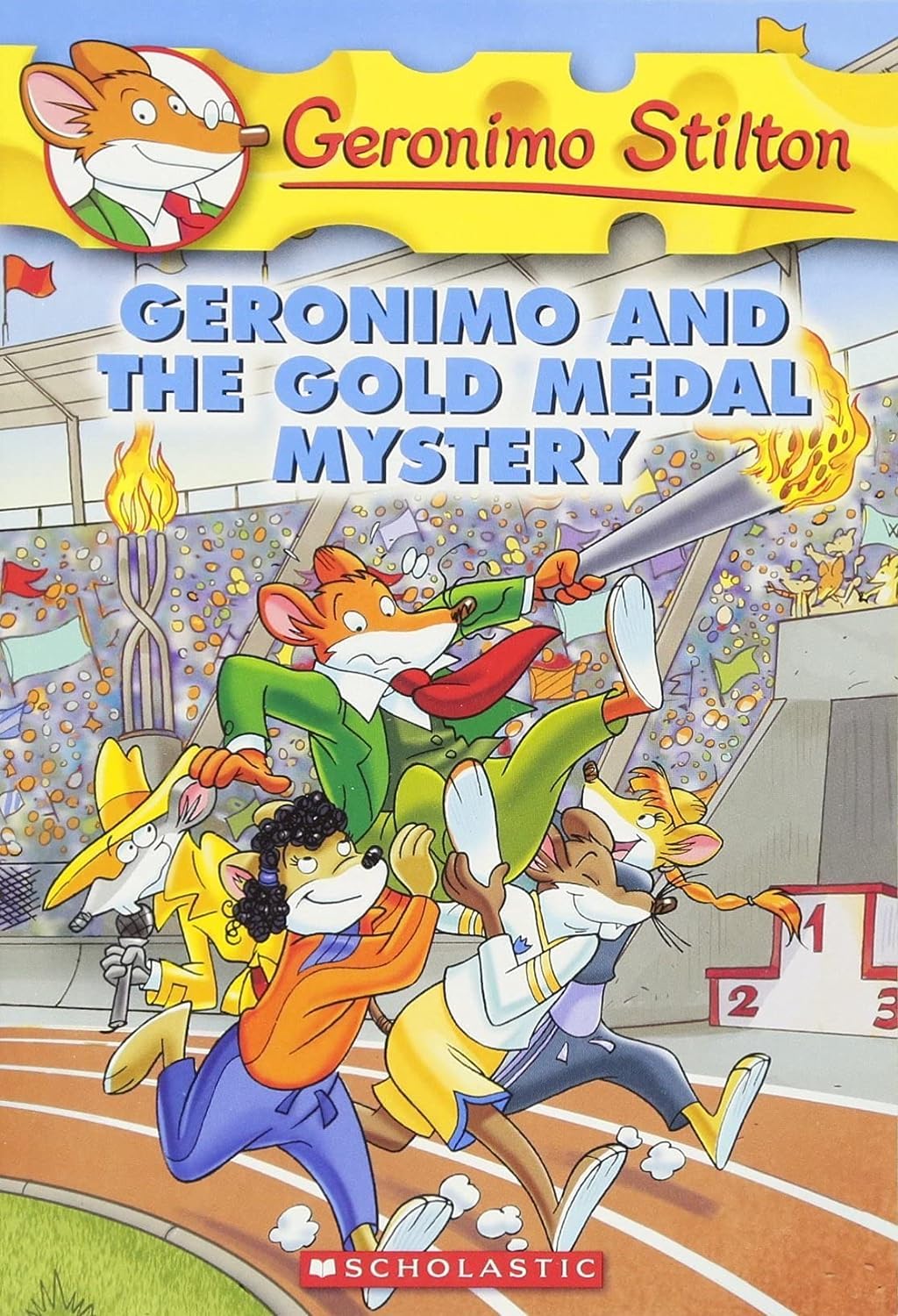 GERONIMO STILTON # 33 GERONIMO AND THE GOLD MEDAL MYSTERY - Retail Maharaj
