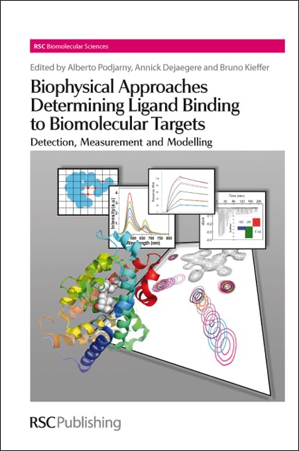 BIOPHYSICAL APPROACHES DETERMINING LIGAND BINDING TO BIOMOLECULAR TARGETS DETECTION MEASUREMENT AND MODELLING (HB 2011) - Retail Maharaj