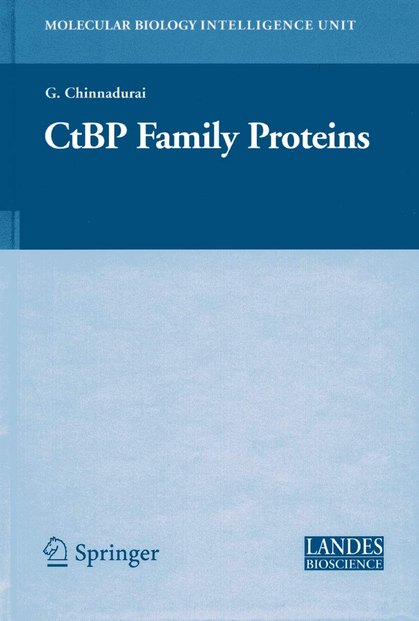 CtBP Family Proteins (Molecular Biology Intelligence Unit) - Retail Maharaj