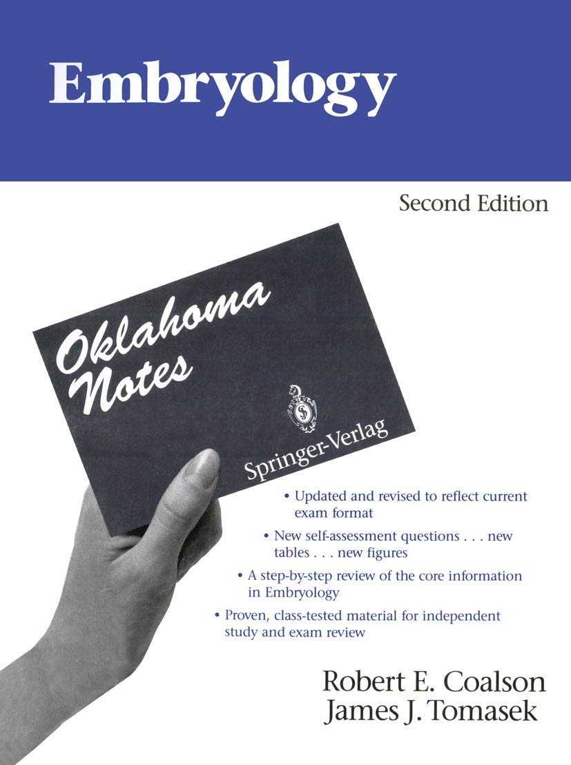 Embryology (Oklahoma Notes) - Retail Maharaj