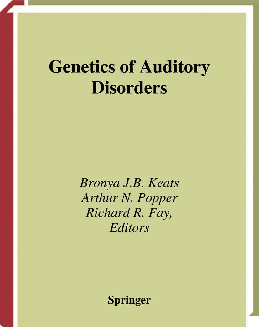 Genetics and Auditory Disorders: 14 (Springer Handbook of Auditory Research) - Retail Maharaj