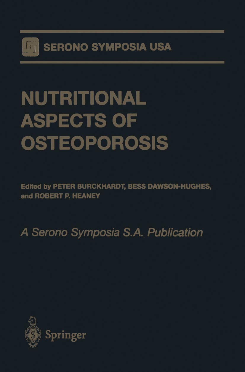 NUTRITIONAL ASPECTS OF OSTEOPOROSIS (Serono Symposia, USA) - Retail Maharaj