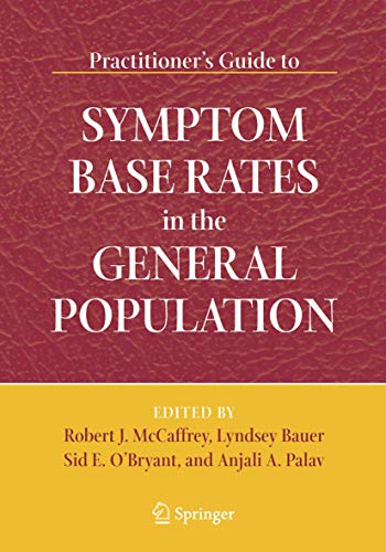 Practitioner's Guide to Symptom Base Rates in the General Population - Retail Maharaj
