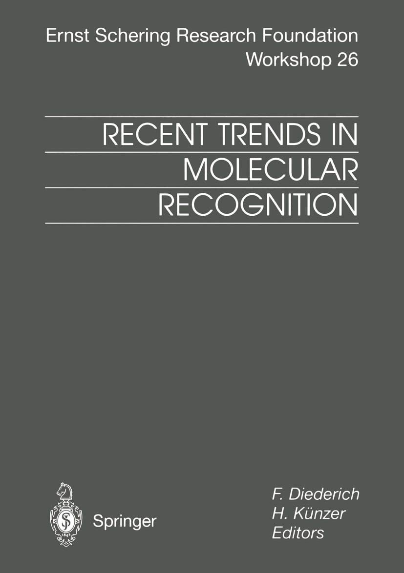Recent Trends in Molecular Recognition: 26 (Ernst Schering Foundation Symposium Proceedings) - Retail Maharaj