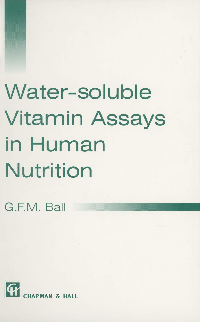 Water-soluble Vitamin Assays in Human Nutrition - Retail Maharaj