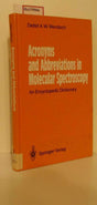 Acronyms and Abbreviations in Molecular Spectroscopy: An Encyclopedic Dictionary - Retail Maharaj