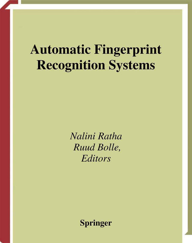Automatic Fingerprint Recognition Systems - Retail Maharaj