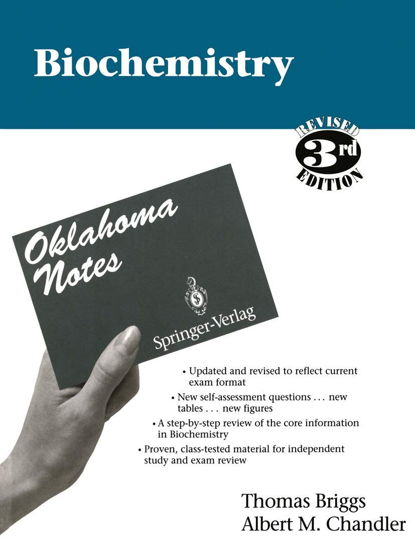 Biochemistry (Oklahoma Notes) - Retail Maharaj
