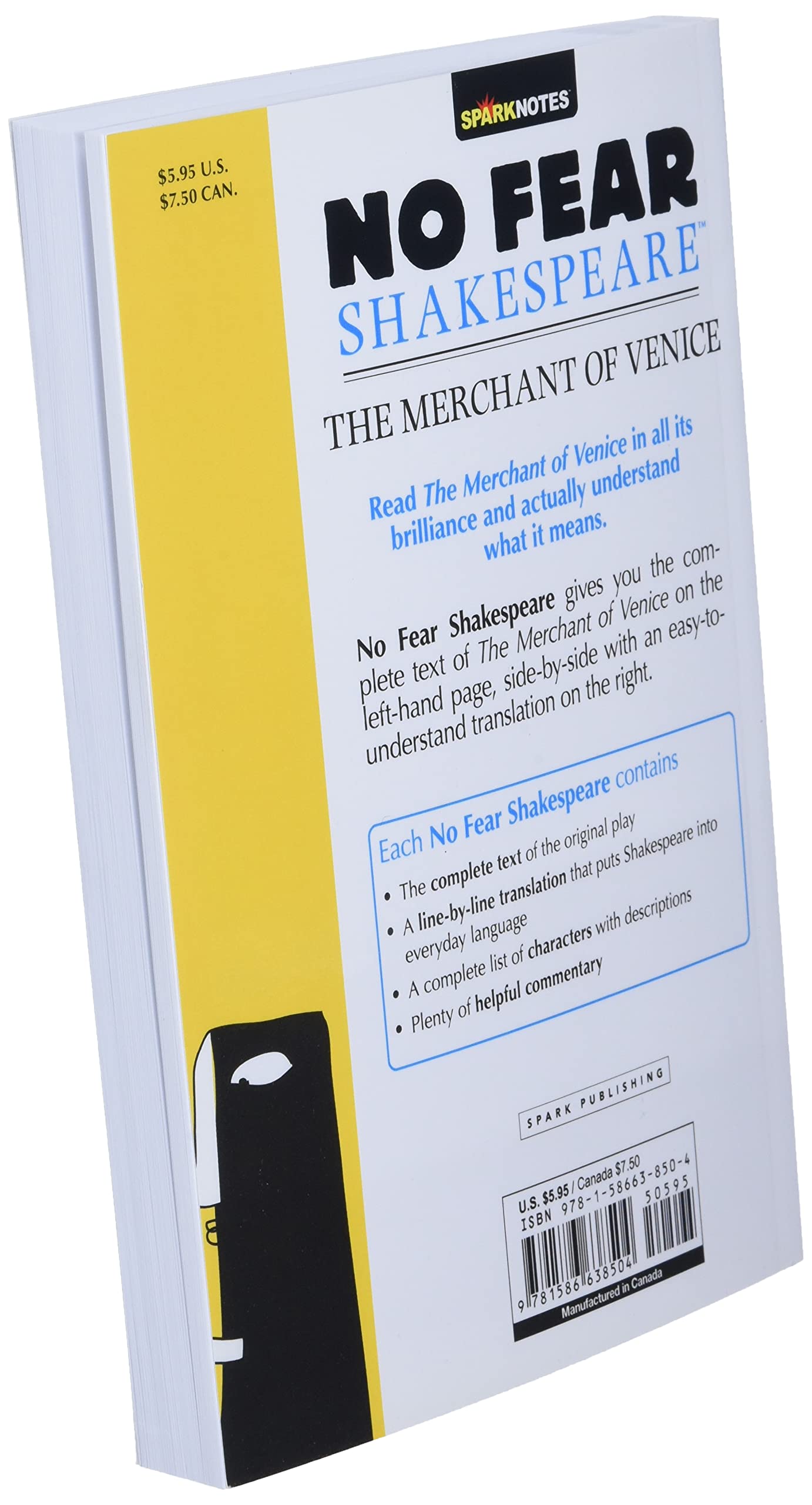 No Fear : The Merchant of Venice: Volume 10 (No Fear Shakespeare) - Retail Maharaj